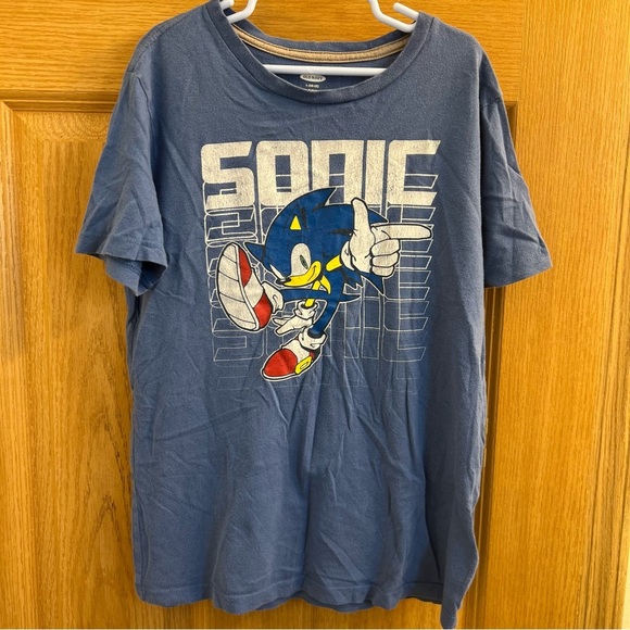 Old Navy Sonic Kids Tee - Picture 1 of 7